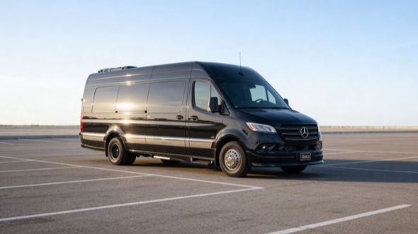 akron birthday sprinter van rental