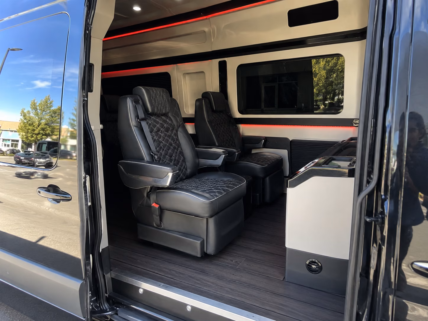 18 passenger sprinter van interior
