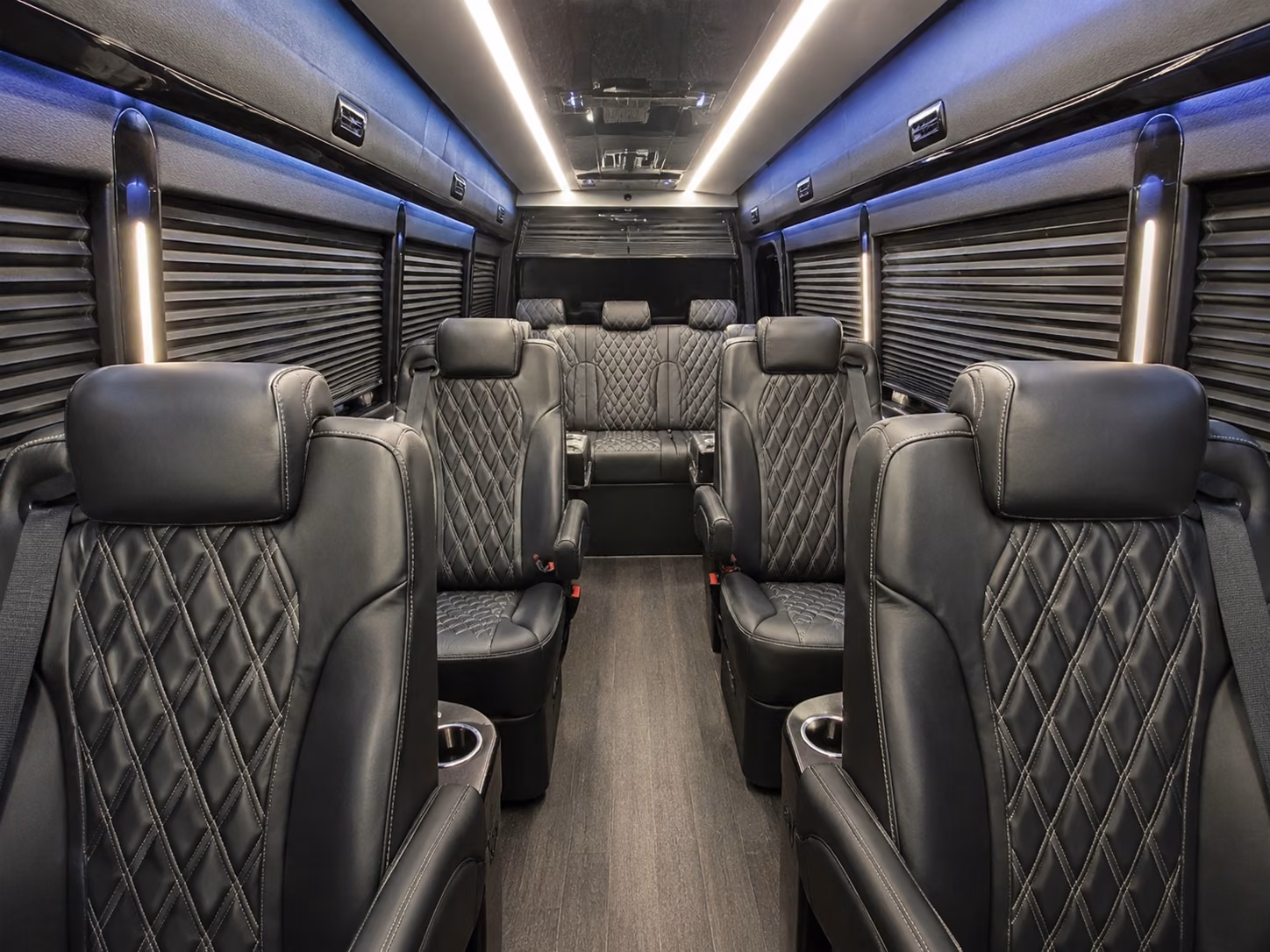 pittsburgh 15 passenger sprinter van inside