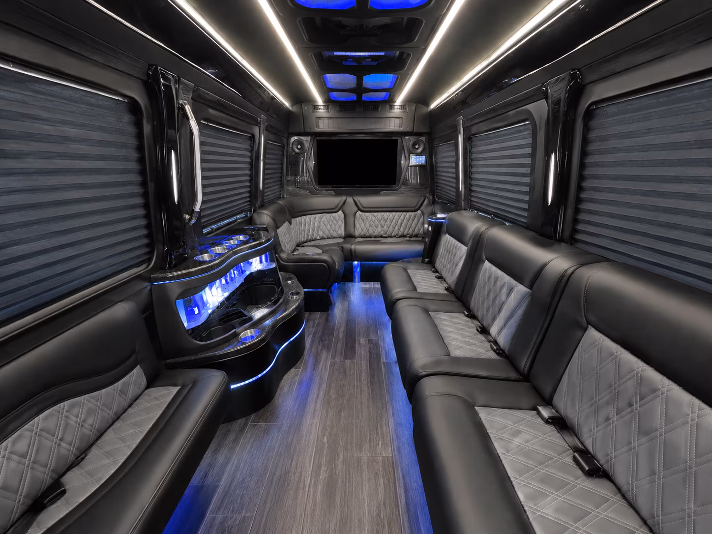 pittsburgh sprinter limousine inside