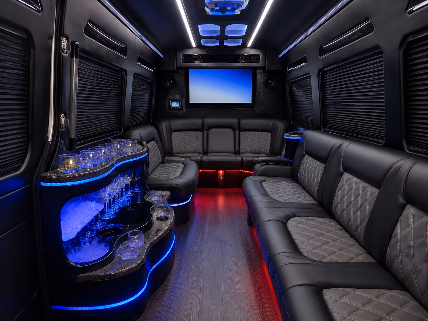 pittsburgh sprinter limousine interior