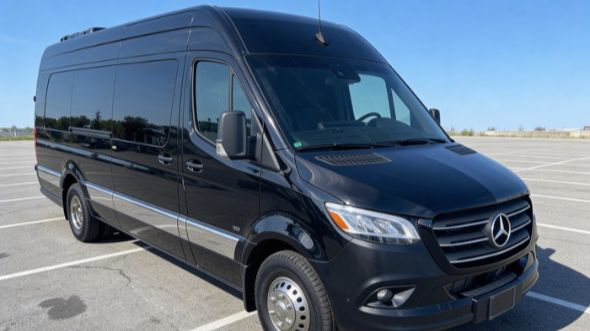 wheeling corporate sprinter van service